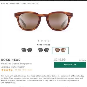 Maui Jim sunglasses